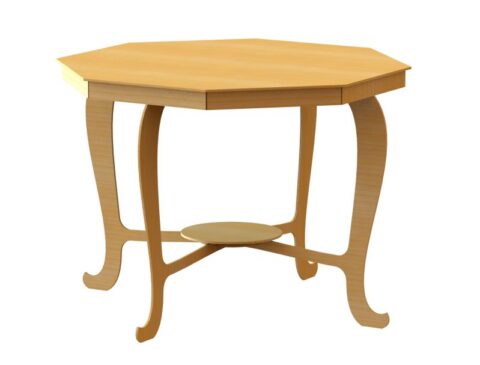 Table Vectors 2D CNC Router Laser Plans Free Vector