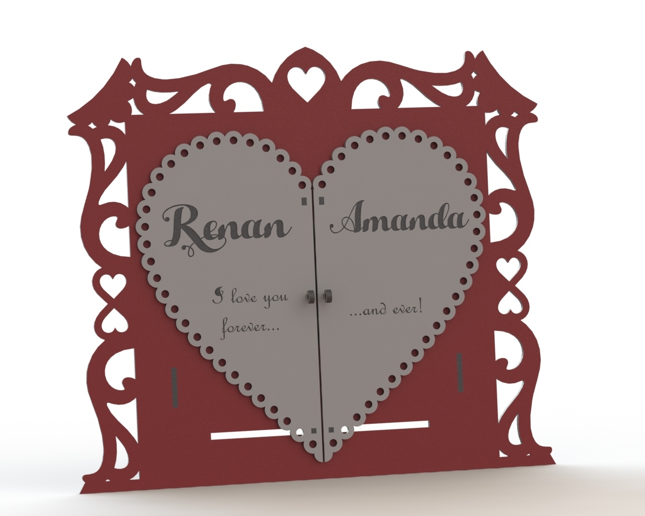 Laser Cut Card Free Vector