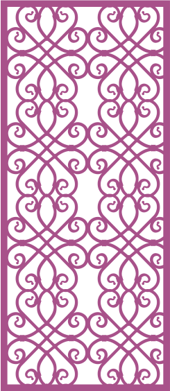 Laser Cut Vector Panel Seamless 292 Free Vector