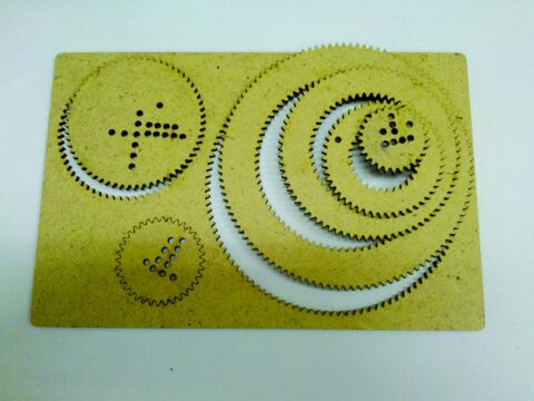 Laser Cut Wooden Spirograph Spiral Drawing Kit Free Vector