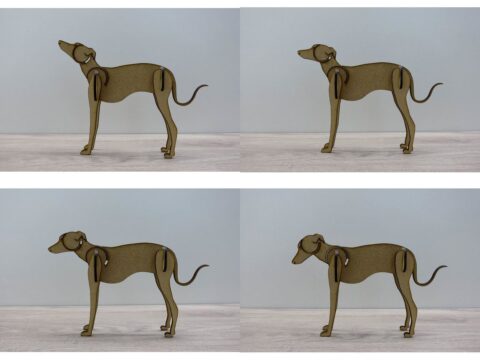 Laser Cut Dog SVG File