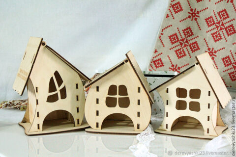 Laser Cut Tea Bag Storage Template Free Vector