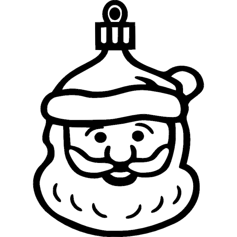 Santa dxf File