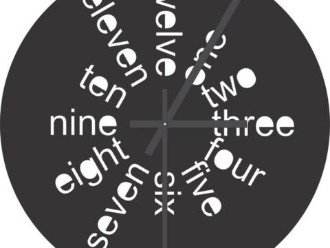 Clock Laser Cut DXF File