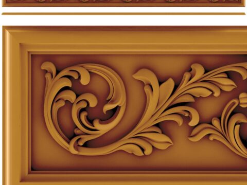 3d CNC Wood Carving stl File