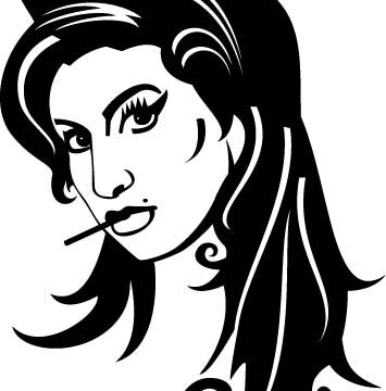 Amy Winehouse Vector Free Vector