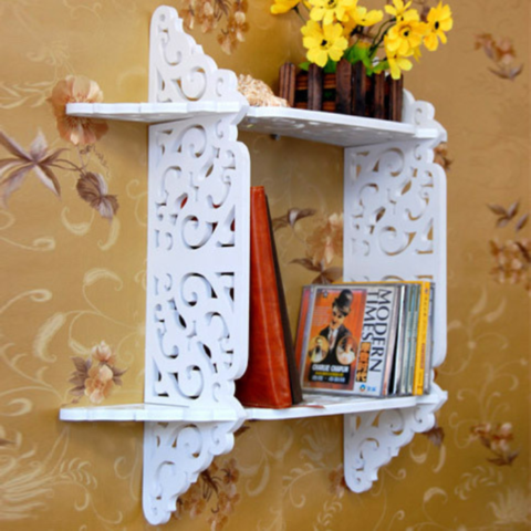 Laser Cut Wall Shelf Cutting Template Free Vector
