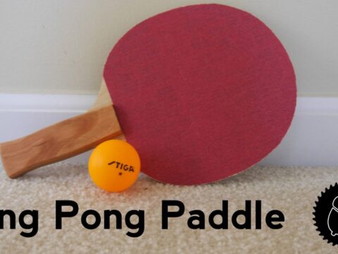 Ping Pong Paddle Blade dxf File