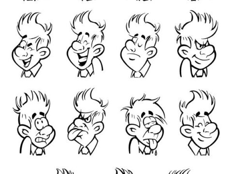 Cartoon Face Free Vector