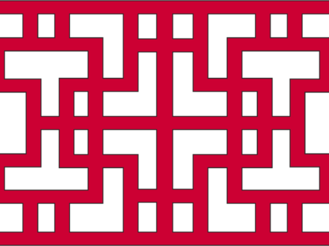 Decorative Pattern for lattice dxf File