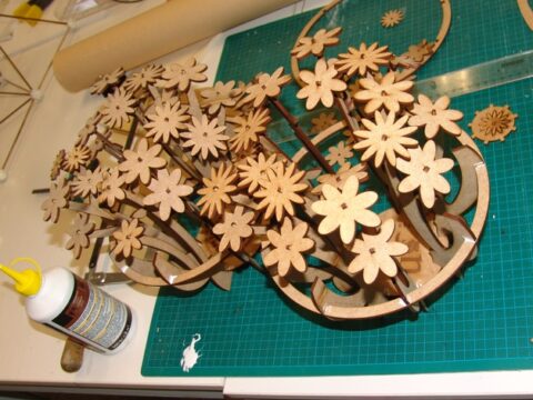 Centro de Mesa DXF File