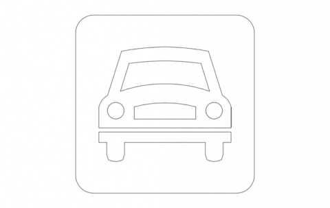 Limited Access Traffic Sign dxf File