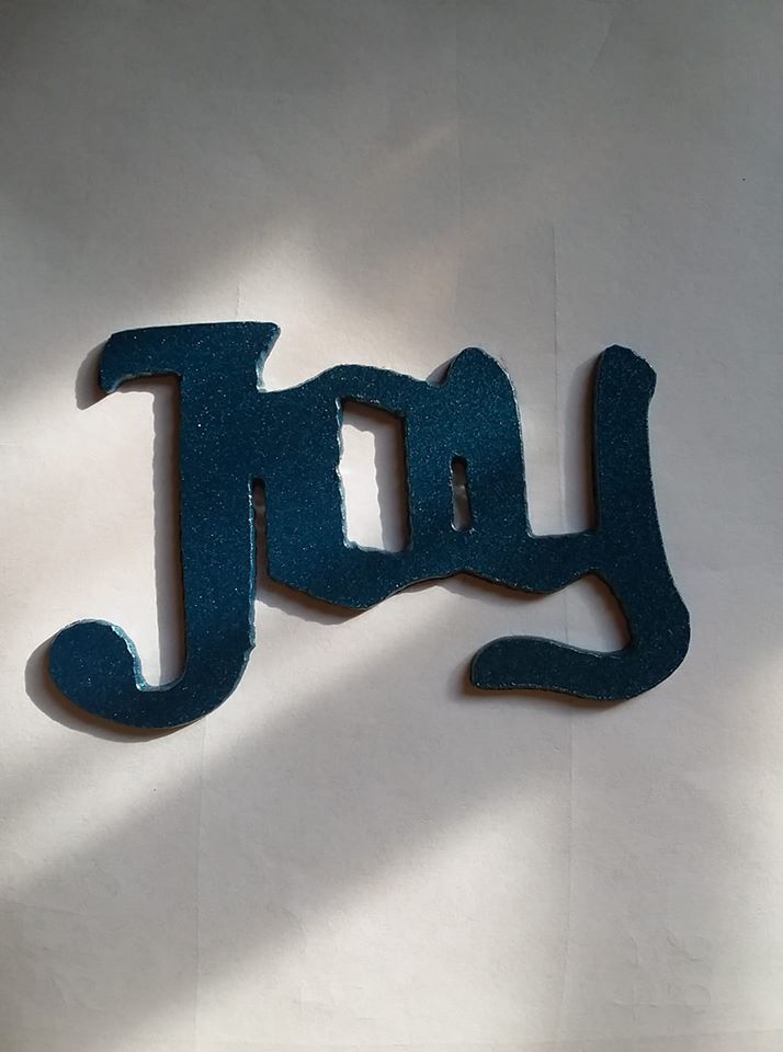 Joy Ornament DXF File