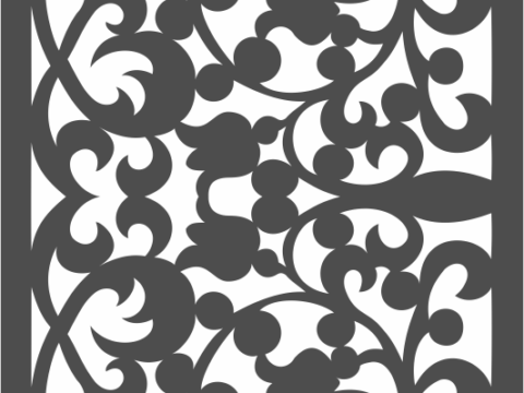 DXF Pattern for Laser Cutting DXF File