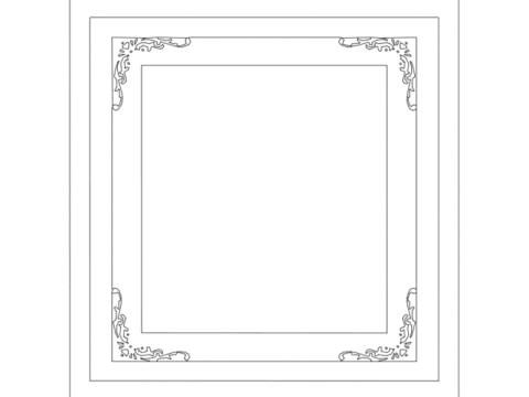 Frame dxf File