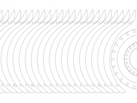 lampshade 1 dxf File