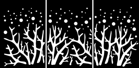 Panel Decor Rectangle DXF File