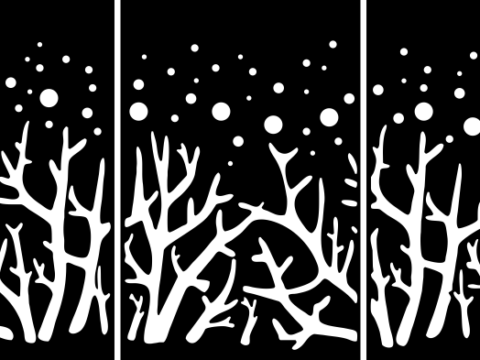 Panel Decor Rectangle DXF File