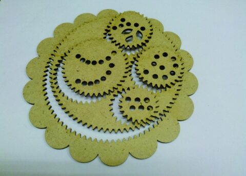 Laser Cut Spirograph Toy Spiral Drawing Kit Free Vector