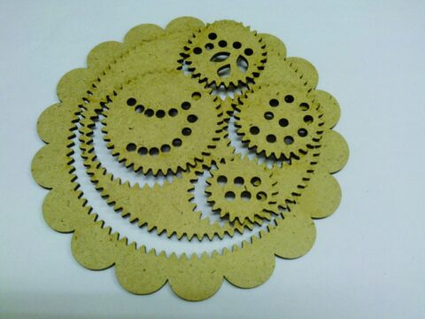 Laser Cut Spirograph Toy Spiral Drawing Kit Free Vector