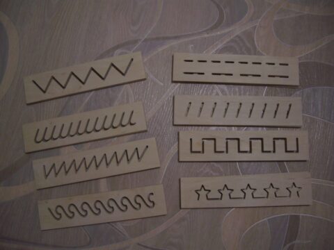 Decorative Laser Cut Stencils DXF File