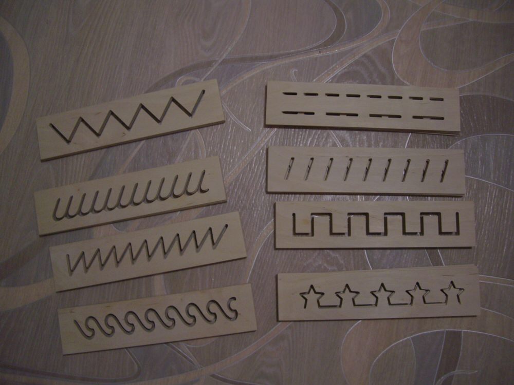 Decorative Laser Cut Stencils DXF File