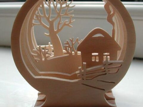 Tunnel Zima Free Vector