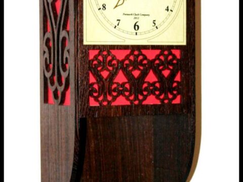 Fretwork Clock DXF File