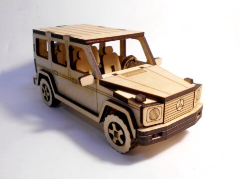 Mercedes-Benz G-Class 3D Puzzle Free Vector