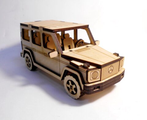 Mercedes-Benz G-Class 3D Puzzle Free Vector