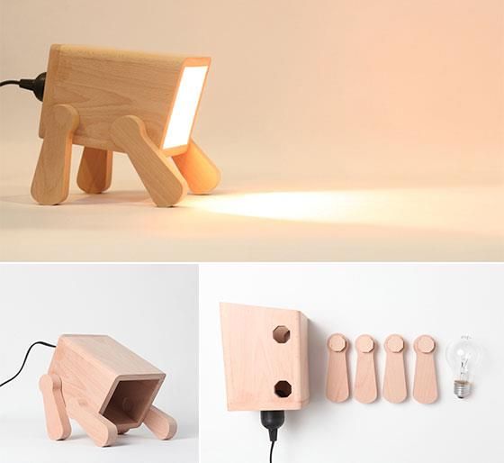 Go Nature 9 Creative And Cool Wooden Lamp Designs Free Vector - CNC FILE