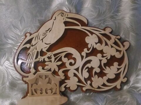 Laser Cut Shelf Template PDF File