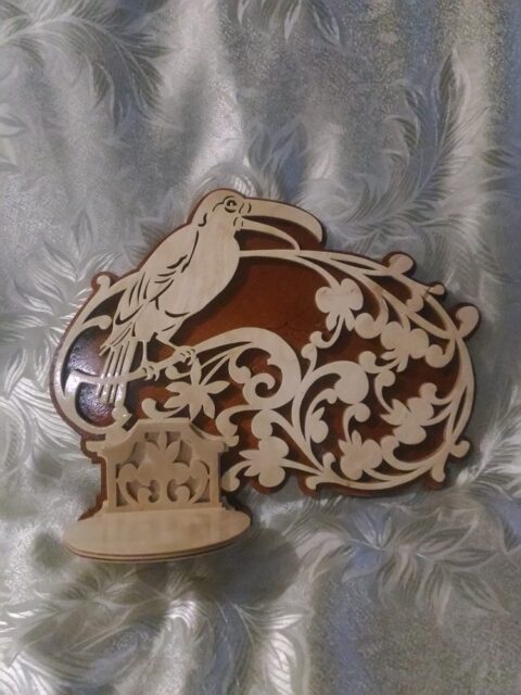 Laser Cut Shelf Template PDF File