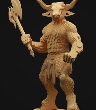 Minotaur L 3 Mm DXF File