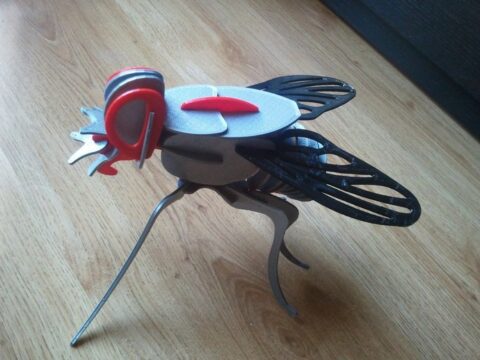 Insects Laser Cut Fly DWG File