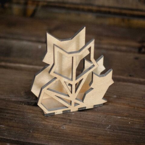 Laser Cut Cat Napkin Holder Free Vector