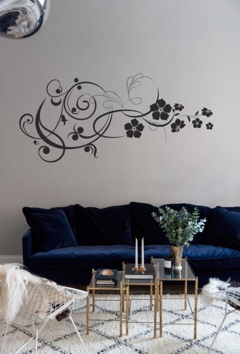 Laser Cut Flowers Wall Art Home Decor Free Vector