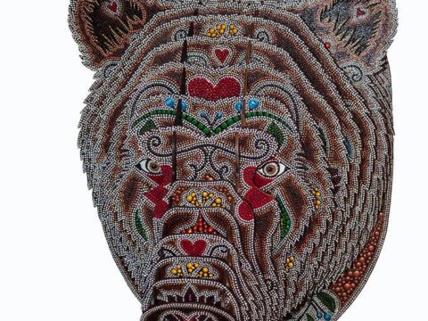 Bear 3D Puzzle DXF File