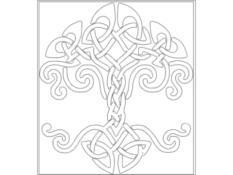 Celtictree dxf File