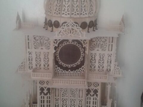 Laser Cut Decor Clock Template PDF File