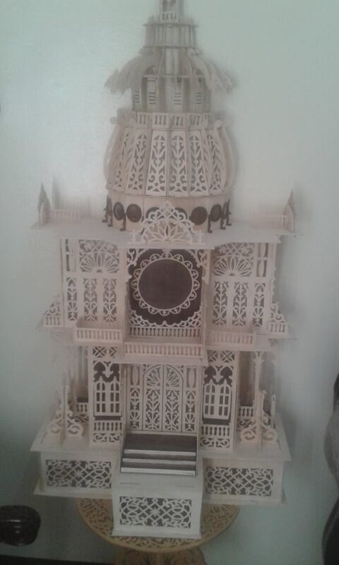 Laser Cut Decor Clock Template PDF File