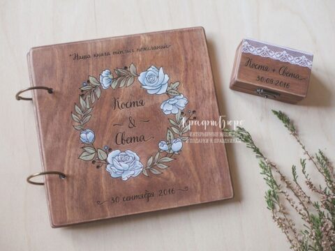 Laser Cut Roses Wreath Book Cover Free Vector