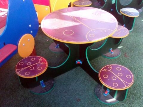 CNC Router Laser Cut Coffee Table DXF File