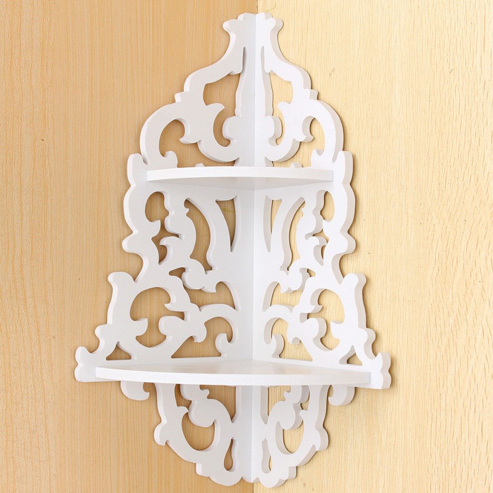 Laser Cut Corner Shelf Free Vector