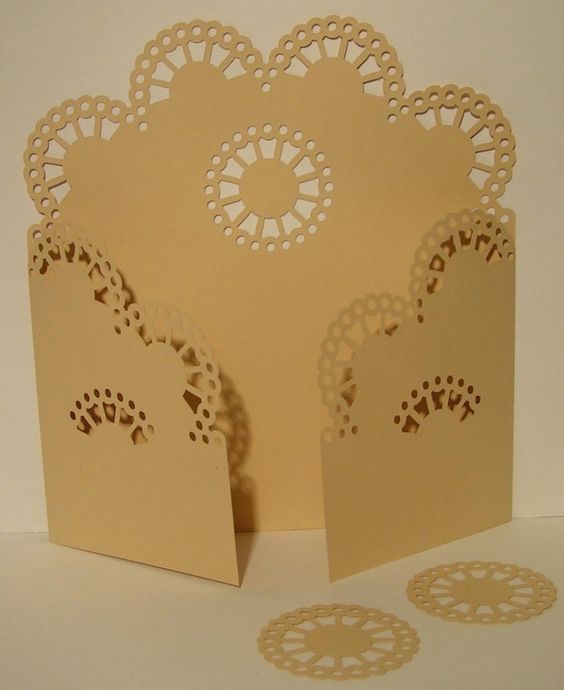 Gate Fold Card 15 dxf File