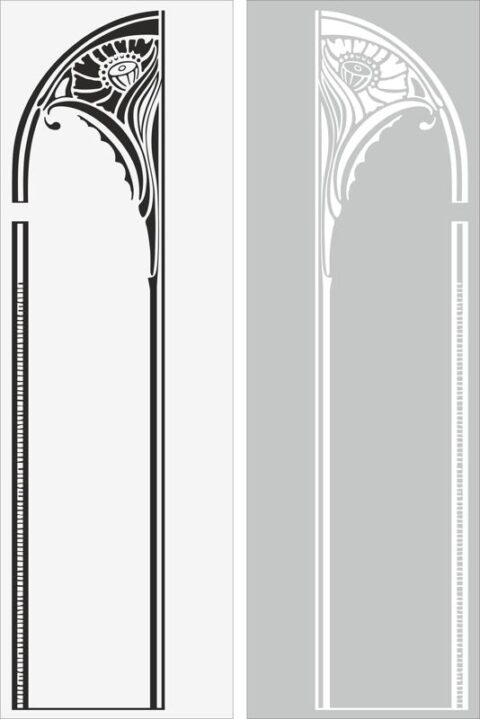 Arch Sandblast Pattern Free Vector