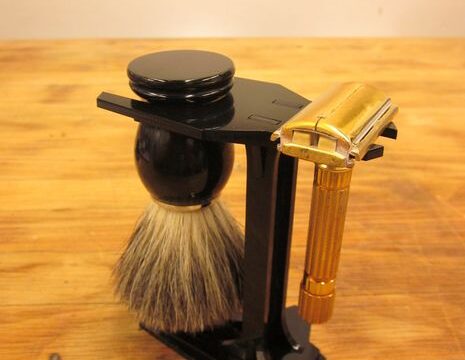 Laser Cut Shave Stand DIY Free Vector