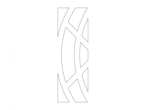 Mdf Door Design 20 dxf File