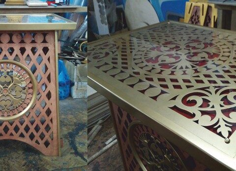 Decor Table for CNC Router Laser Plasma DXF File