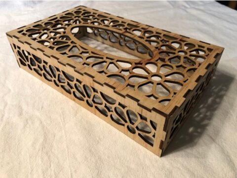 Tissue Box DXF File